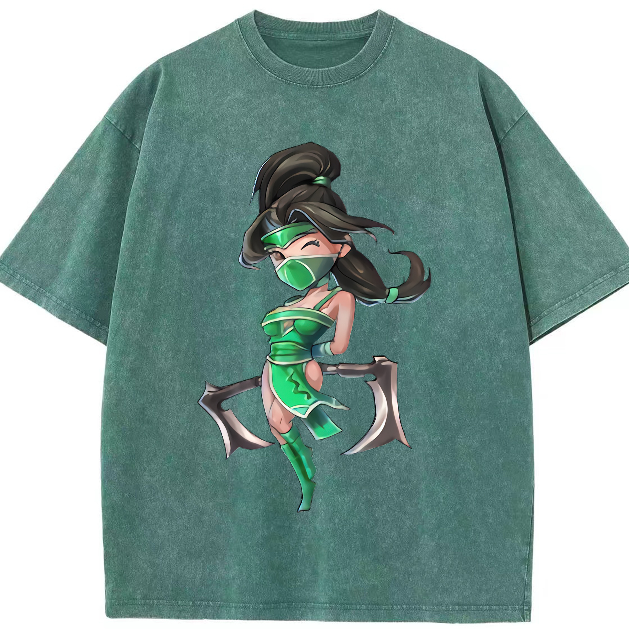 （画像用） リーグ・オブ・レジェンド League of Legends LOL 綿100% ヴィンテージ風 半袖Tシャツ（フロントプリント）